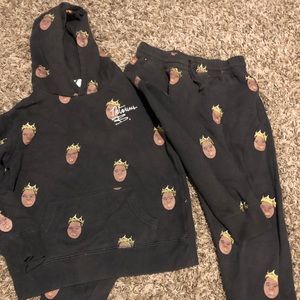 NOTORIOUS BIG kids sweatsuit